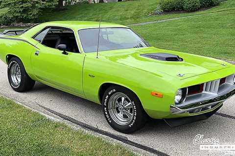 1973 'Cuda - American Muscle Car Owner Honors Big Brother