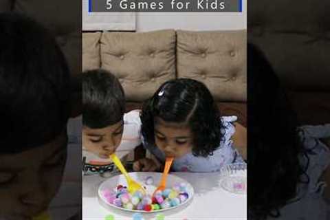 5 Fun games for smart kids #fundoor #christmaspartygames  #shorts #gamesforkids