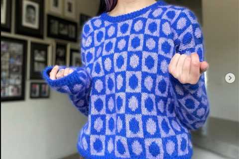 Super Cute ‘Spot On Sweater’ For Knitters By Luna Wear Patterns