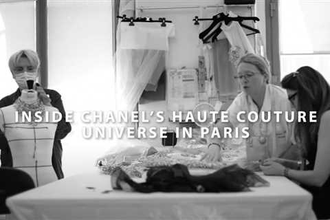 Inside Chanel's Haute Couture Universe In Paris