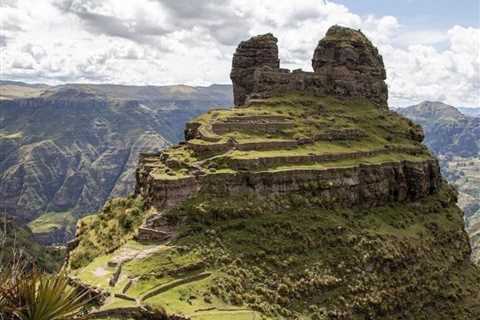 Waqra Pukará (horn fortress) in Peru