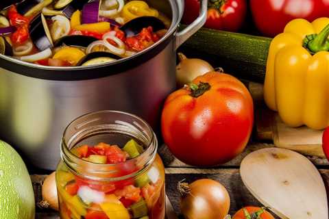 Preserving Summer Vegetables: Canned Ratatouille Guide