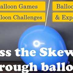 5 Balloon Tricks and Challenges for Kids | Balloon Games | Fun Experiments with Balloons (2024)