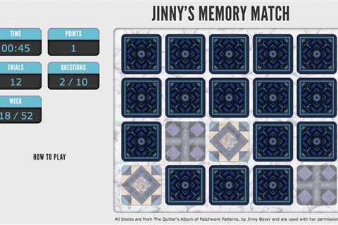 Jinny's Memory Match: 06/28/23