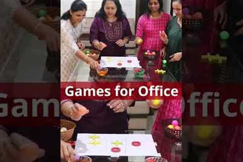 fun team building games for office colleagues