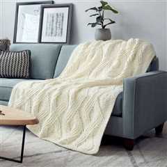 Free Knitting Pattern – Twisted Stitch Blanket