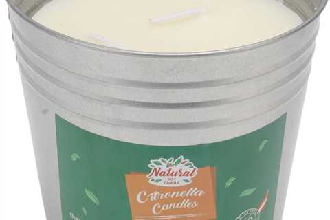 3 Wick Survival Candle - Long Burning Soy Wax Essential Oil Metal Bucket Candle