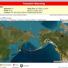 Tsunami warnings for Alaskan islands after 8.8-earthquake