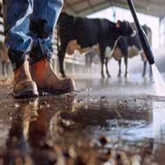 Ensuring Sanitation and Cleanliness in Livestock Facilities for Optimal Health