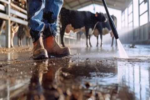 Ensuring Sanitation and Cleanliness in Livestock Facilities for Optimal Health